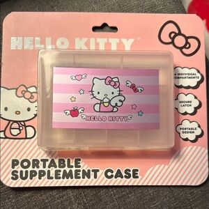Hello Kitty Portable Supplement Case